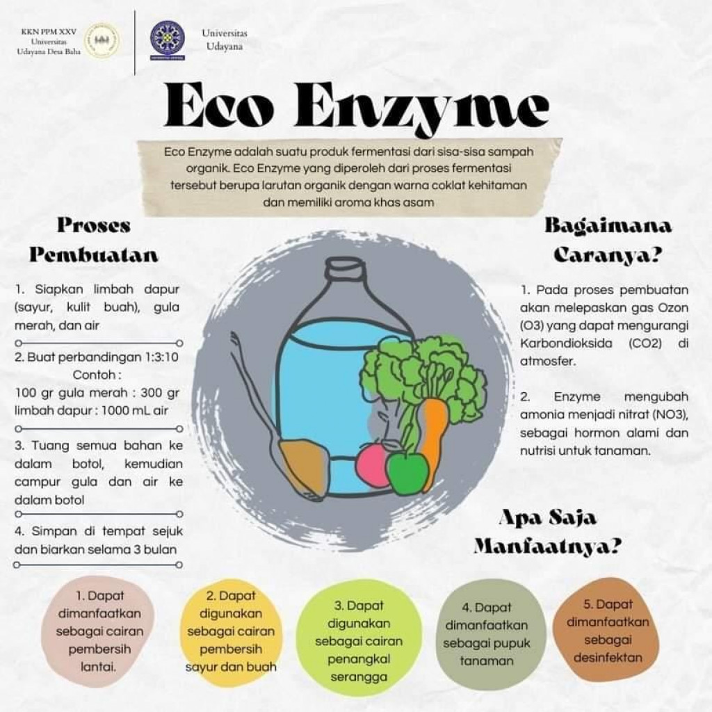Pelatihan Pemanfaatan Limbah Dapur sebagai Eco Enzyme | Desabaha Badung